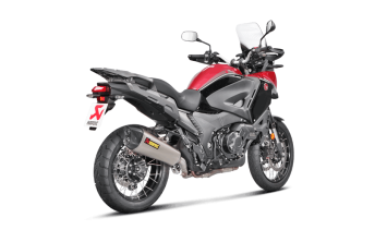 Akrapovic Slip-on Line Titanium Einddemper met E-keur Honda VFR 1200 X Crosstourer 2016 > 2020